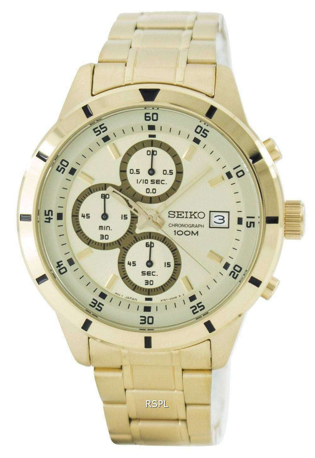 Seiko Quartz Chronograph SKS566 SKS566P1 SKS566P Men's Watch