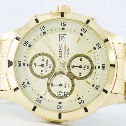 Seiko Quartz Chronograph SKS566 SKS566P1 SKS566P Men's Watch