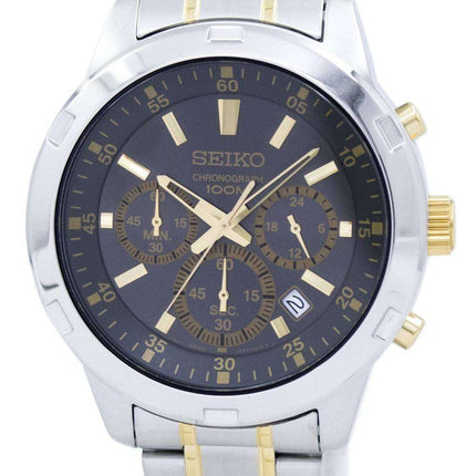 Seiko Chronograph Quartz SKS609 SKS609P1 SKS609P Men's Watch