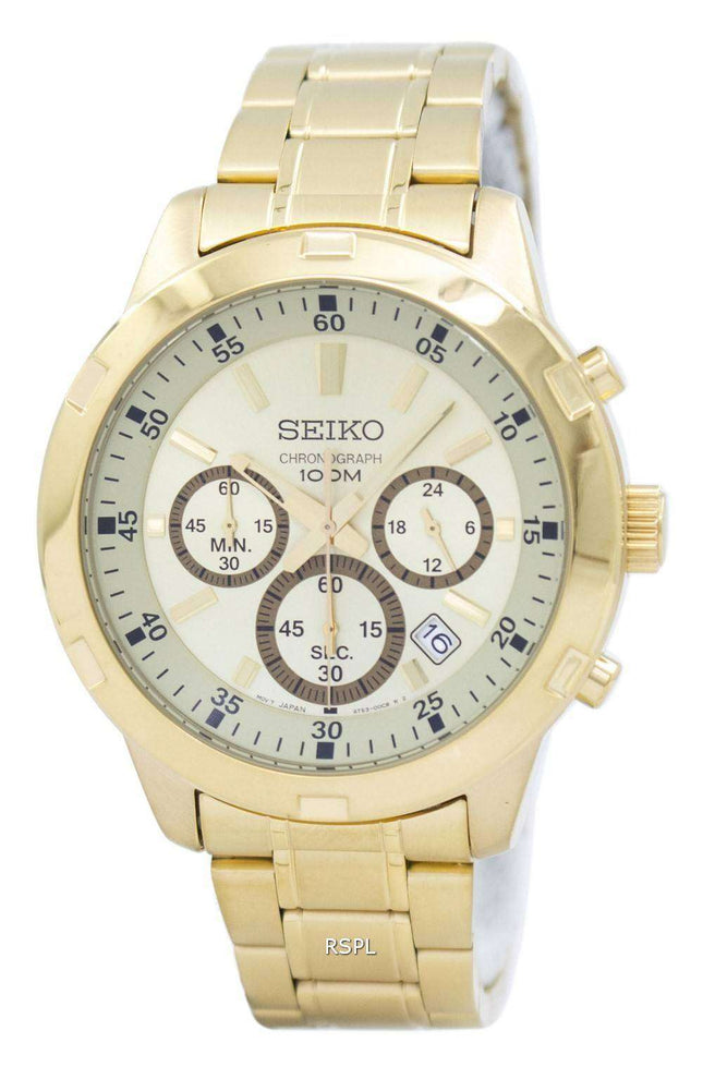 Seiko Chronograph Quartz SKS610 SKS610P1 SKS610P Men's Watch