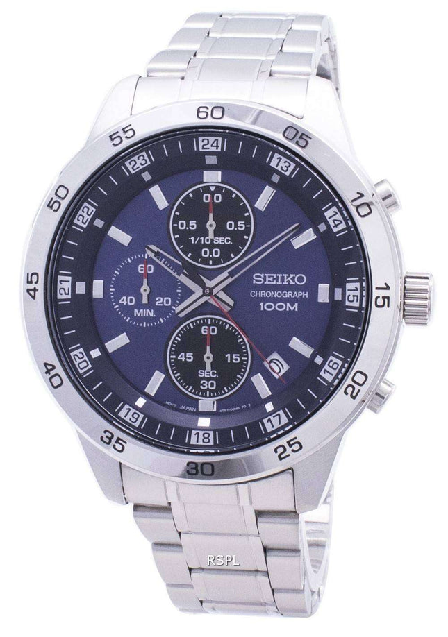 Seiko Chronograph SKS639 SKS639P1 SKS639P Quartz Analog Men's Watch