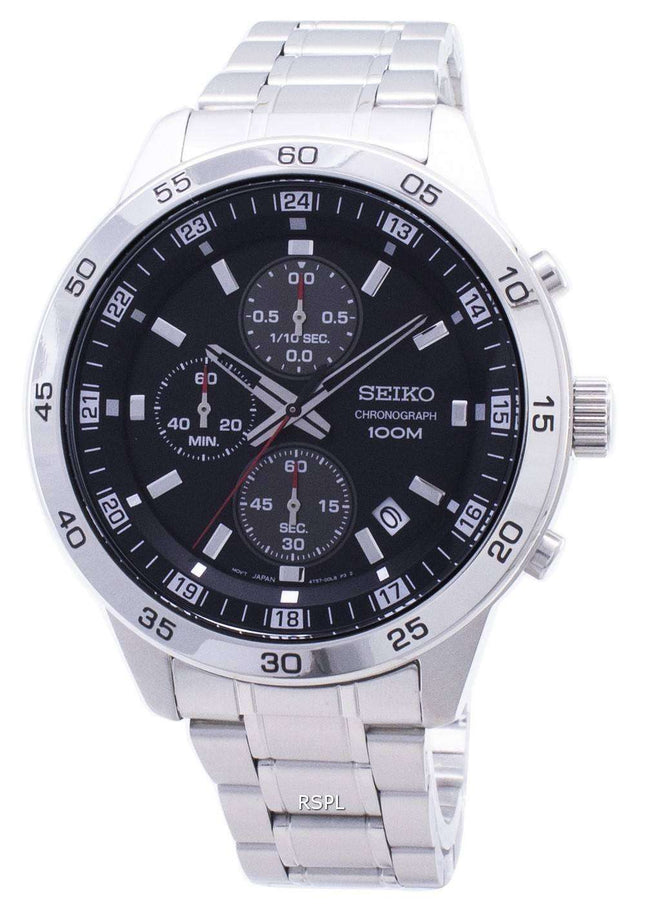 Seiko Chronograph SKS641 SKS641P1 SKS641P Quartz Analog Men's Watch