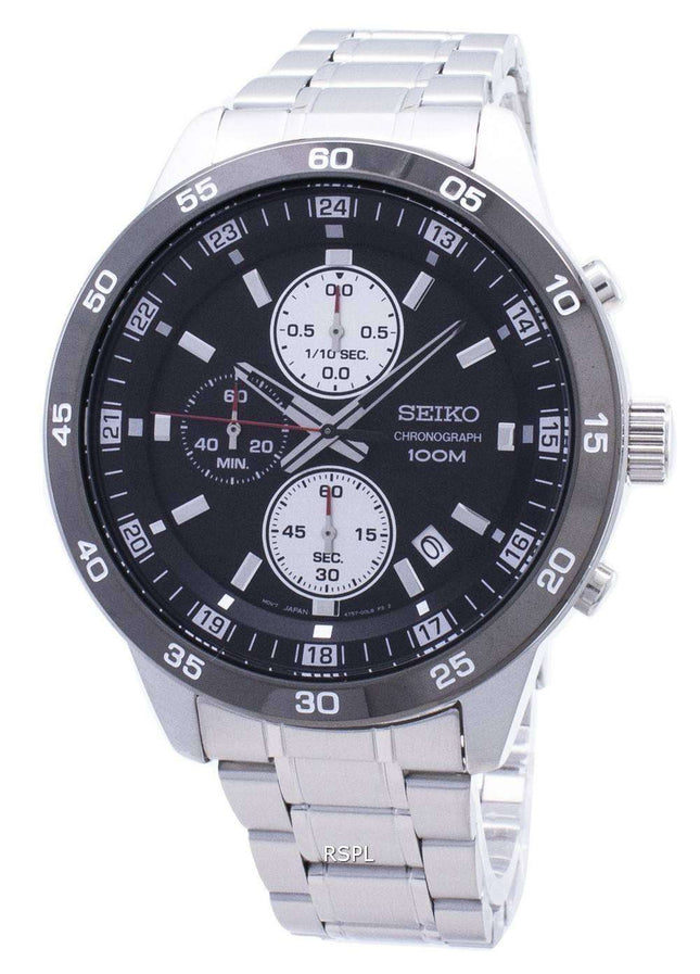 Seiko Chronograph SKS647 SKS647P1 SKS647P Quartz Analog Men's Watch