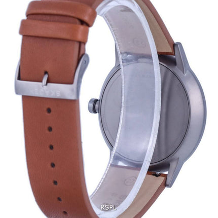 Skagen Henriksen Leather Blue Dial Quartz SKW6755 Mens Watch