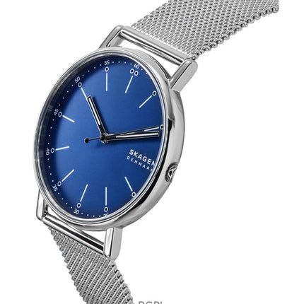 Skagen Signatur Stainless Steel Blue Dial Quartz SKW6904 Men's Watch