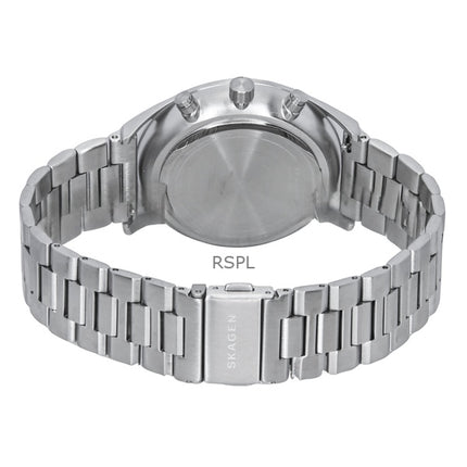 Skagen Holst Chronograph Stainless Steel Sunray Grey Dial Quartz SKW6926 Men's Watch