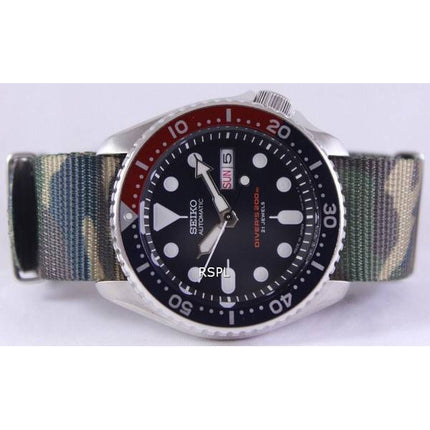 Seiko Automatic Diver's 200M Army NATO Strap SKX009J1-NATO5 Men's Watch