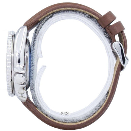 Seiko Automatic Diver's 200M Ratio Brown Leather SKX009K1-LS12 Men's Watch