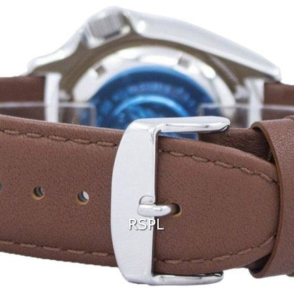 Seiko Automatic Diver's 200M Ratio Brown Leather SKX009K1-LS12 Men's Watch