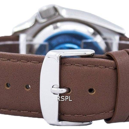Seiko Automatic Diver's Ratio Brown Leather SKX011J1-LS12 200M Men's Watch