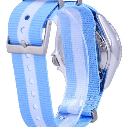 Seiko Automatic Divers Japan Made Polyester SKX011J1-var-NATO24 200M Mens Watch