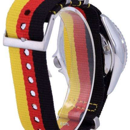 Seiko Automatic Divers Japan Made Polyester SKX011J1-var-NATO26 200M Mens Watch