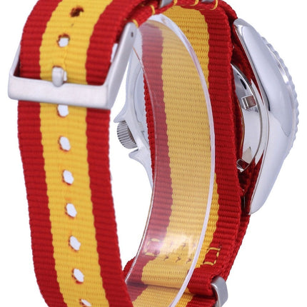 Seiko Automatic Divers Japan Made Polyester SKX011J1-var-NATO29 200M Mens Watch