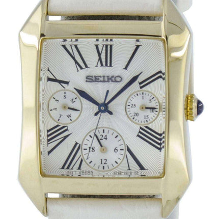 Seiko Rectangular Multi-Function Quartz Analog SKY736P2 Women's Watch