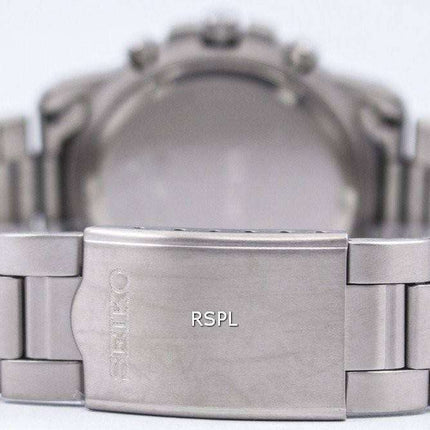 Seiko Titanium Alarm Chronograph SNA107 SNA107P1 SNA107P Mens Watch