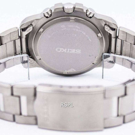 Seiko Titanium Alarm Chronograph SNA113 SNA113P1 SNA113P Mens Watch