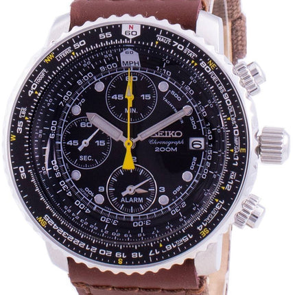 Seiko Pilot's Flight SNA411P1-VAR-NS1 Quartz Chronograph 200M Men's Watch
