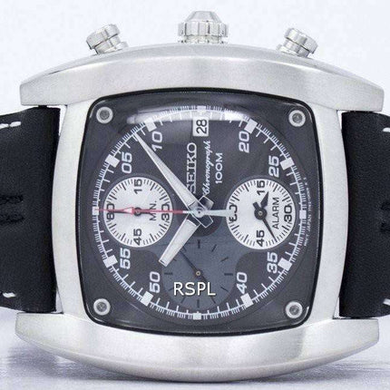 Seiko Chronograph Alarm Quartz SNAB03 SNAB03P1 SNAB03P Men's Watch