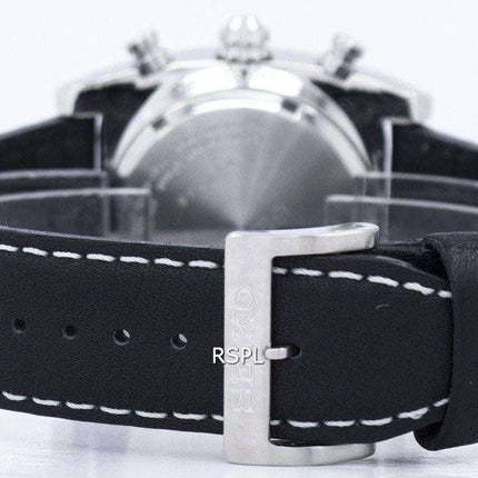 Seiko Chronograph Alarm Quartz SNAB03 SNAB03P1 SNAB03P Men's Watch
