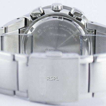 Seiko Chronograph Quartz Alarm Tachymeter SNAB33 SNAB33P1 SNAB33P Men's Watch