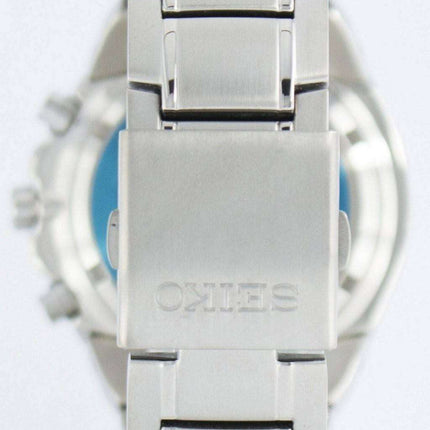 Seiko Titanium Chronograph Quartz Alarm Tachymeter SNAB91 SNAB91P1 SNAB91P Men's Watch