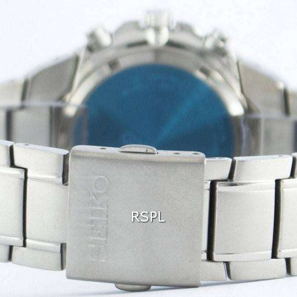 Seiko Titanium Chronograph Quartz Alarm Tachymeter SNAB91 SNAB91P1 SNAB91P Men's Watch