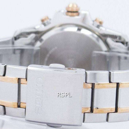 Seiko Chronograph Alarm Quartz SNAE08 SNAE08P1 SNAE08P Men's Watch