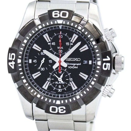 Seiko Chronograph Diver Alarm SNAE25 SNAE25P1 SNAE25P Men's Watch