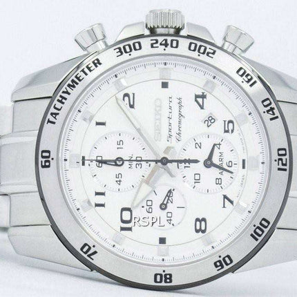 Seiko Sportura Chronograph Alarm SNAE59P1 SNAE59 SNAE59P Mens Watch