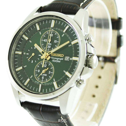 Seiko Chronograph SNAF09P1 SNAF09P Mens Watch