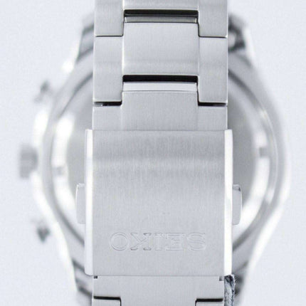 Seiko Chronograph Quartz Alarm SNAF63 SNAF63P1 SNAF63P Men's Watch