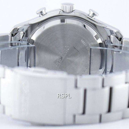 Seiko Chronograph Quartz Alarm SNAF63 SNAF63P1 SNAF63P Men's Watch