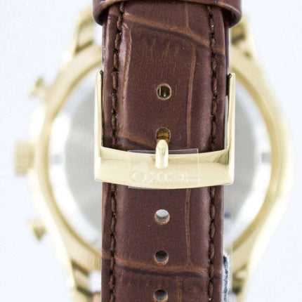 Seiko Chronograph Quartz Alarm SNAF72 SNAF72P1 SNAF72P Men's Watch