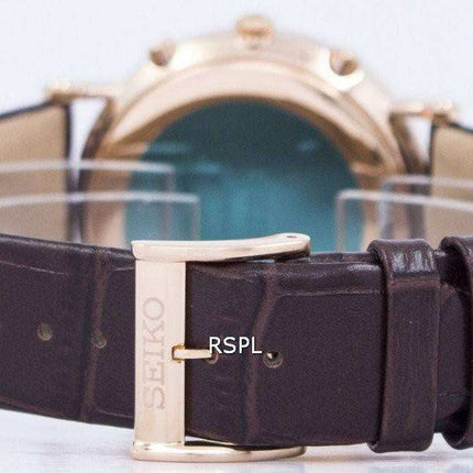 Seiko Premier Chronograph Quartz Alarm SNAF82 SNAF82P1 SNAF82P Men's Watch