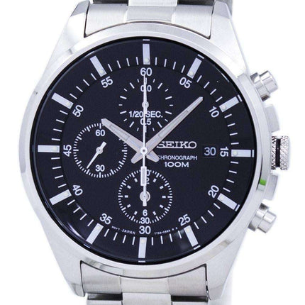 Seiko Chronograph Quartz SNDC81 SNDC81P1 SNDC81P Men's Watch
