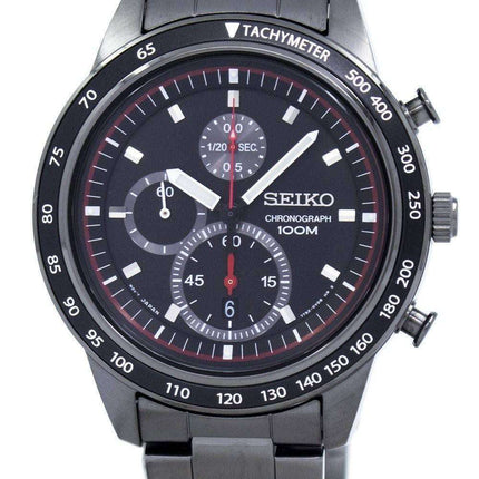 Seiko Chronograph Tachymeter Quartz SNDD89 SNDD89P1 SNDD89P Men's Watch