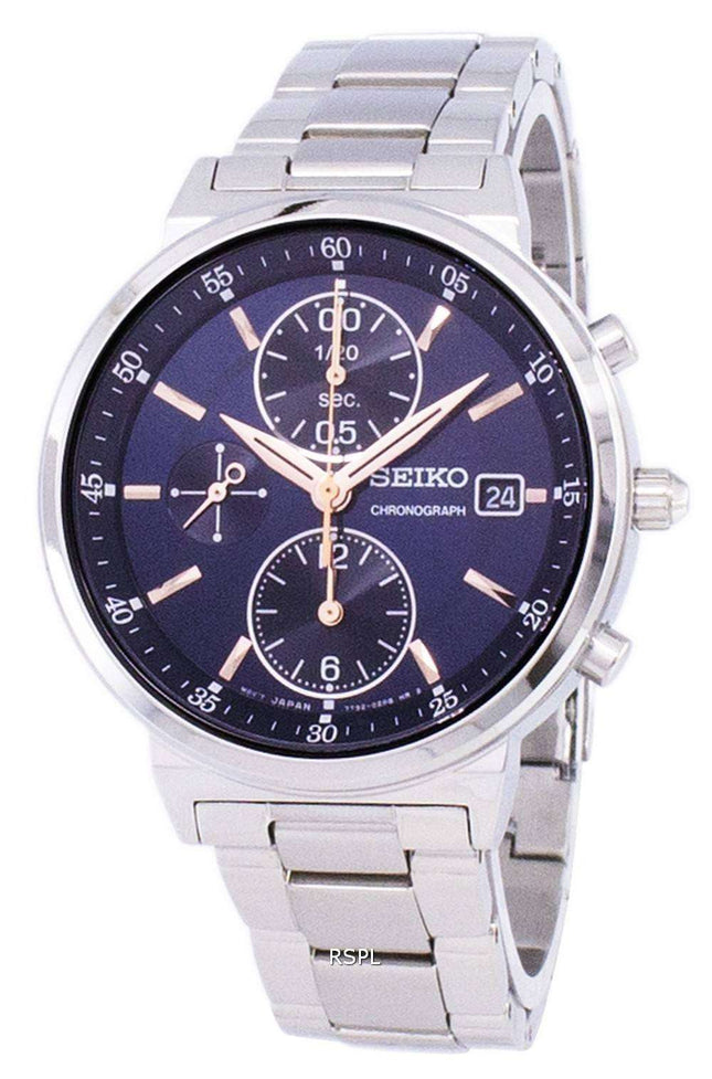 Seiko Chronograph Quartz SNDV21 SNDV21P1 SNDV21P Women's Watch