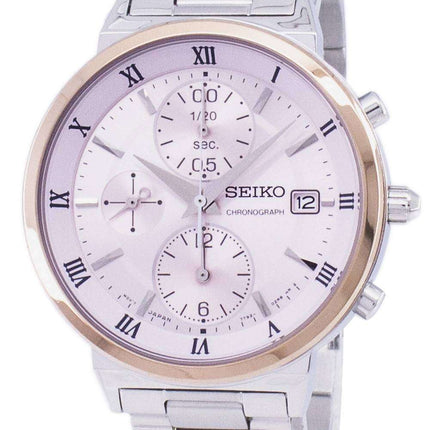 Seiko Chronograph Quartz SNDV30 SNDV30P1 SNDV30P Women's Watch