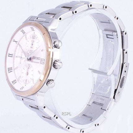 Seiko Chronograph Quartz SNDV30 SNDV30P1 SNDV30P Women's Watch