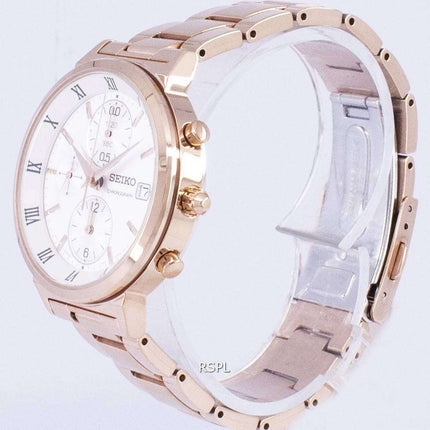 Seiko Chronograph Quartz SNDV34 SNDV34P1 SNDV34P Women's Watch