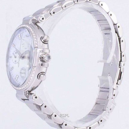 Seiko Chronograph Quartz Diamond Accent SNDV39 SNDV39P1 SNDV39P Women's Watch