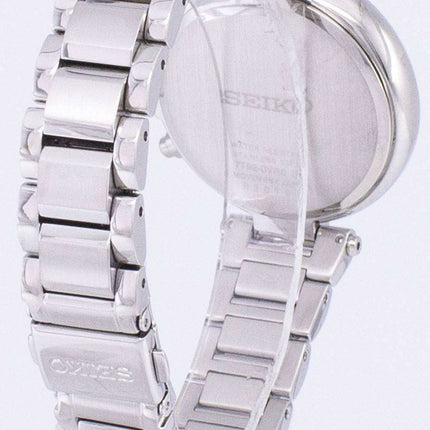 Seiko Chronograph Quartz Diamond Accent SNDV39 SNDV39P1 SNDV39P Women's Watch