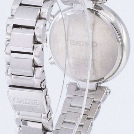 Seiko Chronograph Quartz Diamond Accent SNDV41 SNDV41P1 SNDV41P Women's Watch