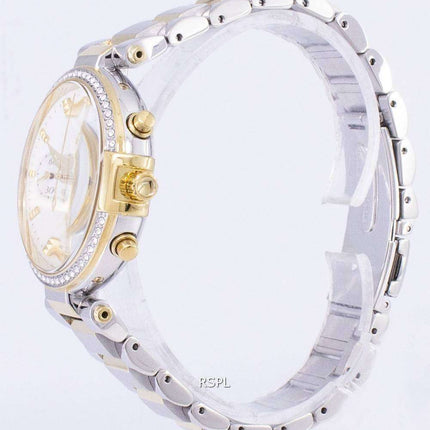 Seiko Chronograph Quartz Diamond Accent SNDV42 SNDV42P1 SNDV42P Women's Watch