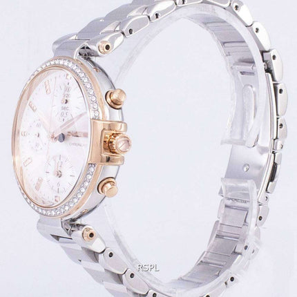 Seiko Chronograph Quartz Diamond Accent SNDV44 SNDV44P1 SNDV44P Women's Watch