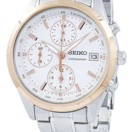 Seiko Chronograph Tachymeter Quartz SNDV56 SNDV56P1 SNDV56P Women's Watch