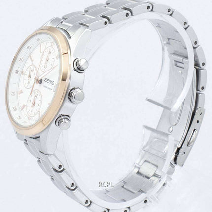 Seiko Chronograph Tachymeter Quartz SNDV56 SNDV56P1 SNDV56P Women's Watch