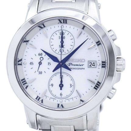 Seiko Premier Chronograph Quartz SNDV71 SNDV71P1 SNDV71P Women's Watch