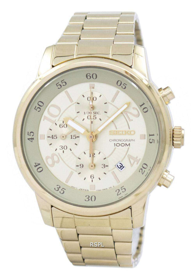 Seiko Chronograph Quartz SNDW84 SNDW84P1 SNDW84P Women's Watch