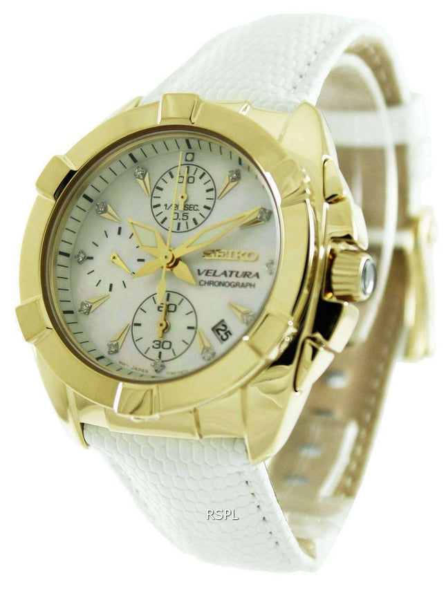 Seiko Velatura Chronograph SNDY22P1 SNDY22P Women's Watch